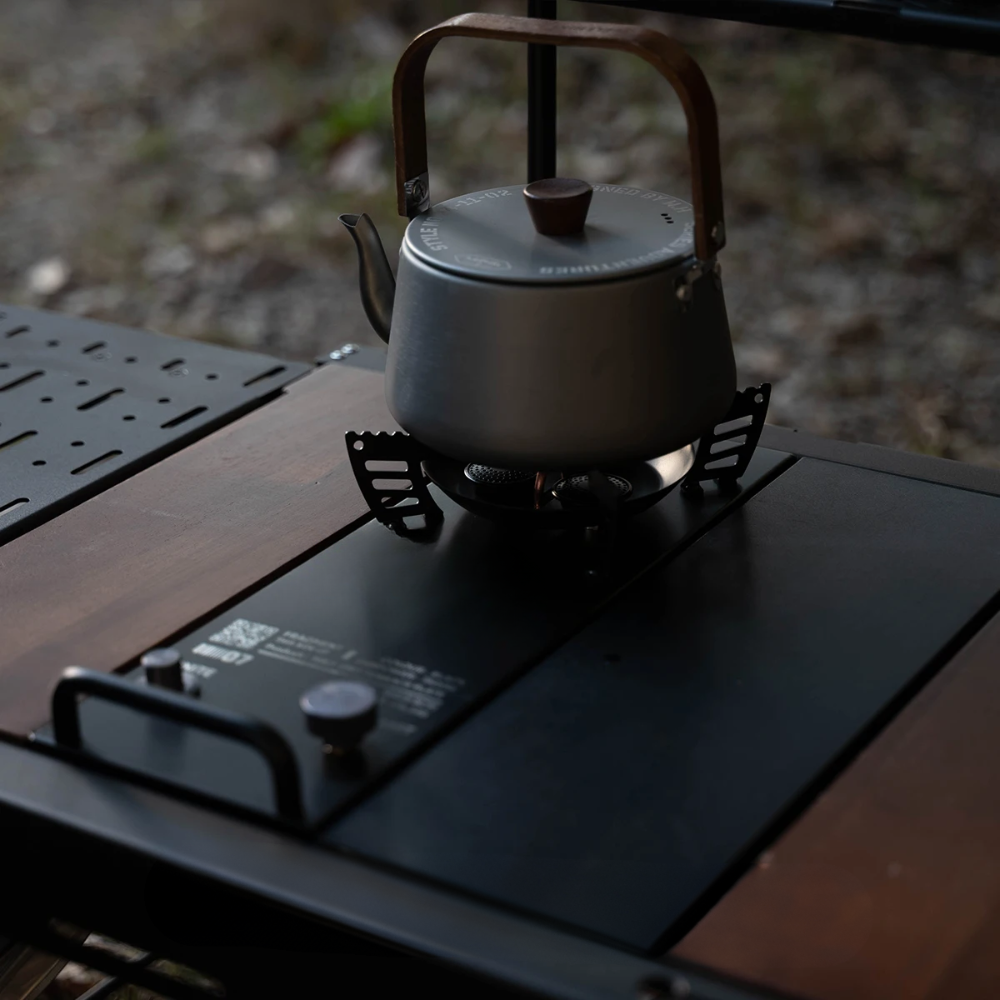 Aluminium Alloy Outdoor Gas Stove Table with Triple Burners