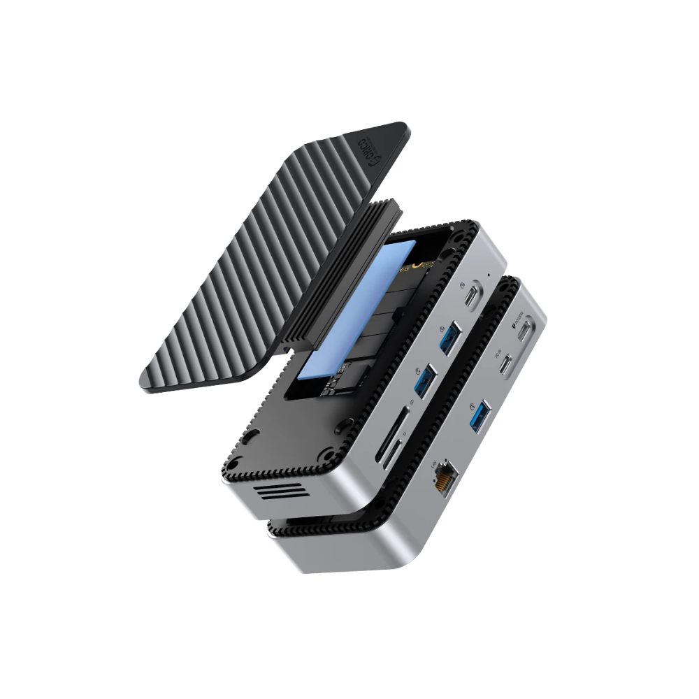 12-in-1 USB-C Docking Station with Cooling Fan
