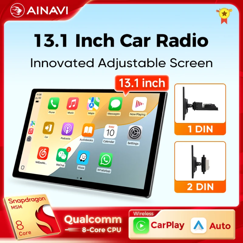 13.1" Android Car Stereo with CarPlay and 4G