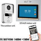 10" Smart Video Doorbell with WiFi and Motion Alerts