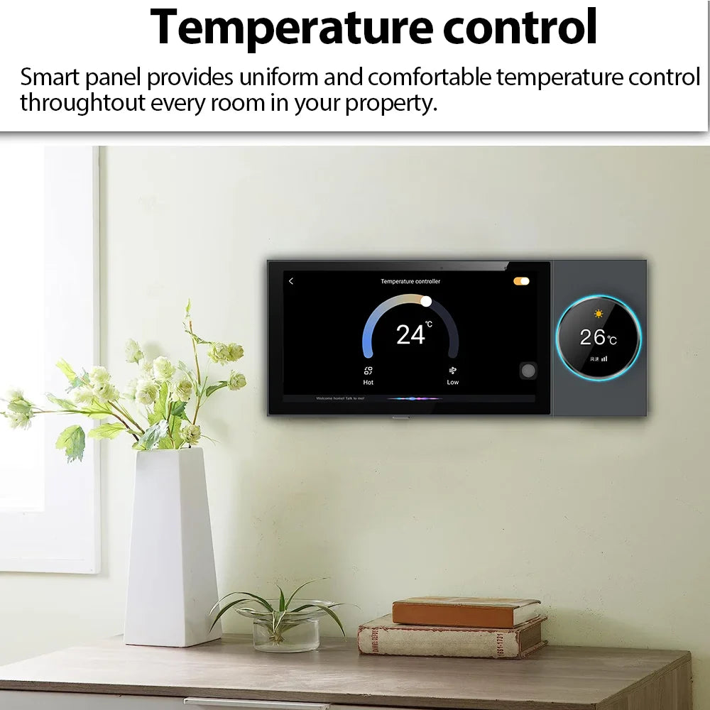 Multi-Functional WiFi Zigbee Smart Home Wall Panel
