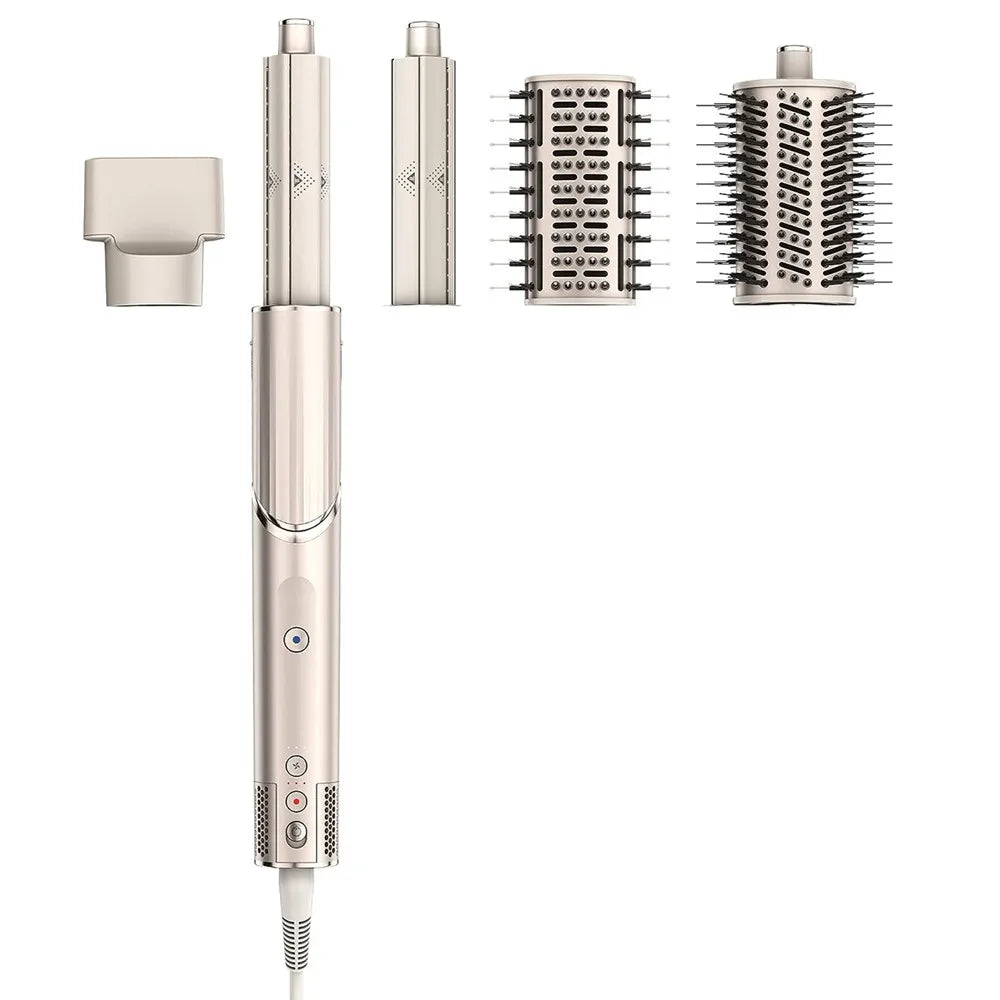 Multifunction Hair Styler with Brushes and Curlers