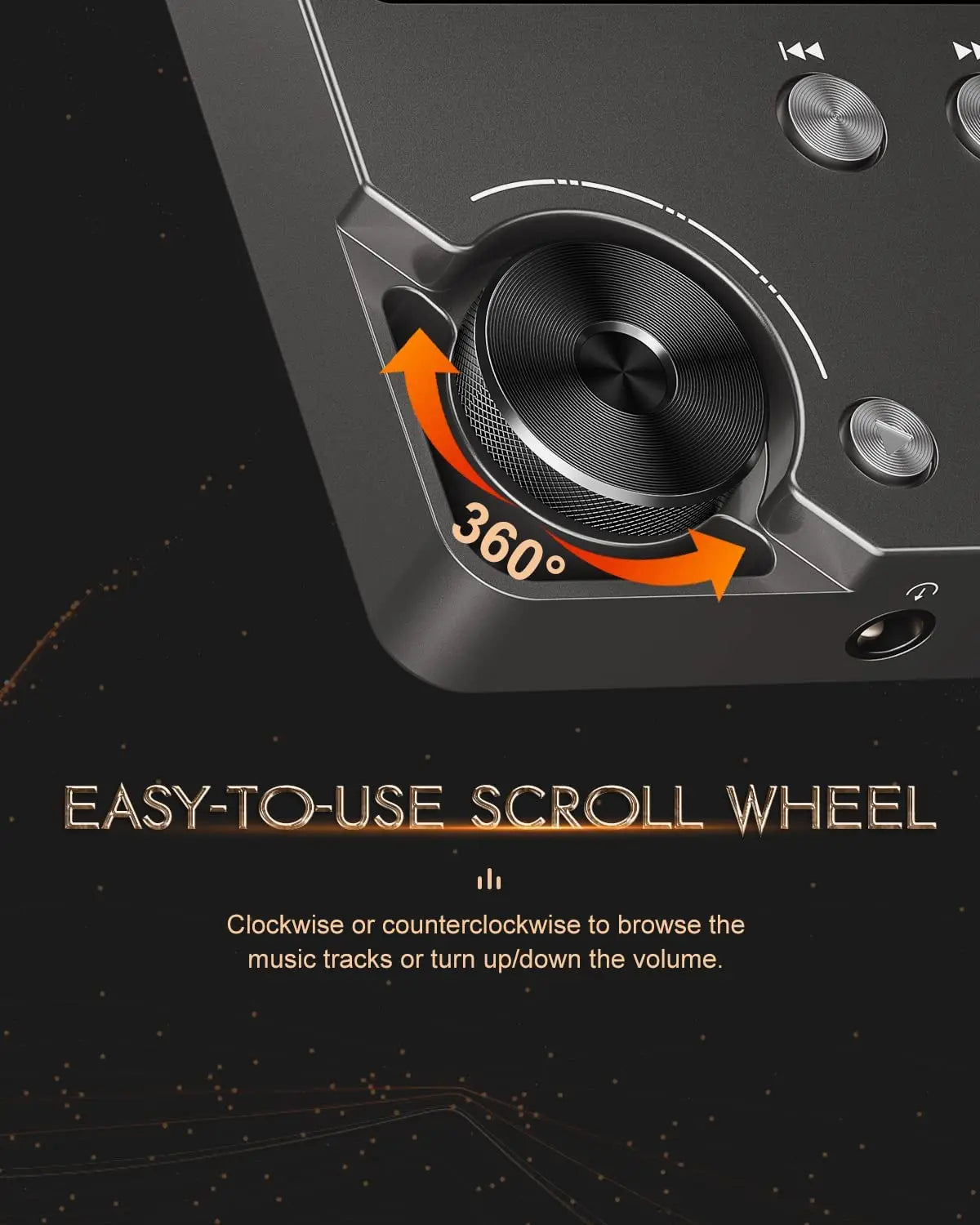 High-Resolution Digital Audio Player, 64GB Card Included, 25h Battery