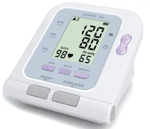 12-Lead ECG Monitor with Real-Time Recording, Touch Display & USB Data Transfer