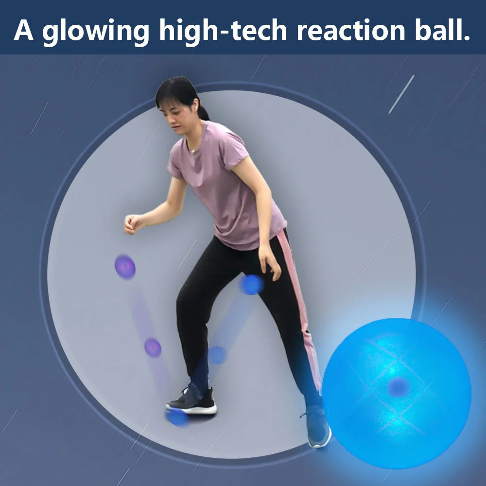 1-Pack Digital Reaction Ball for Hand-Eye Coordination