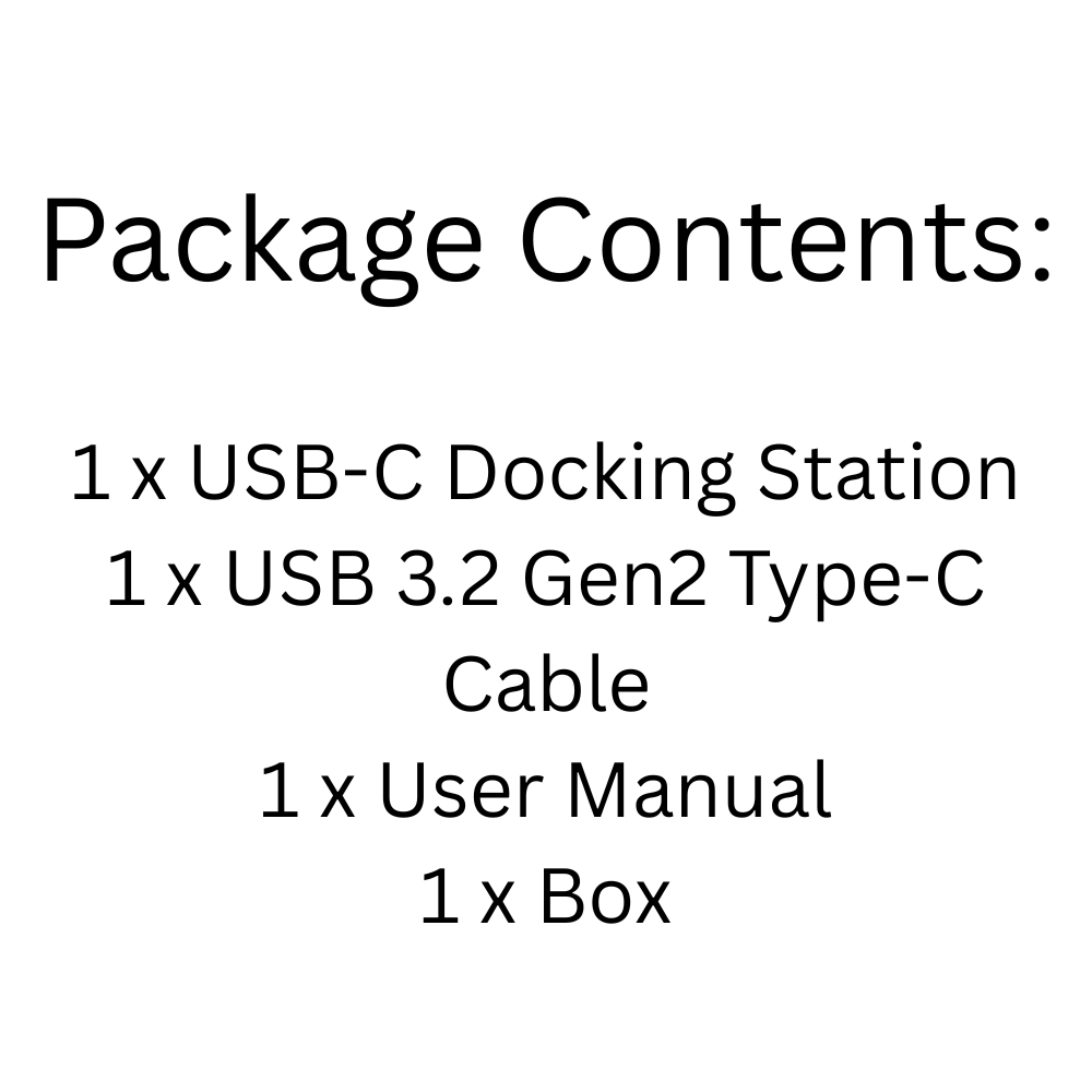 13-in-1 USB-C Docking Station with Triple Display, 100W PD, 2.5G LAN & LED – MacBook M1/M2 Compatible