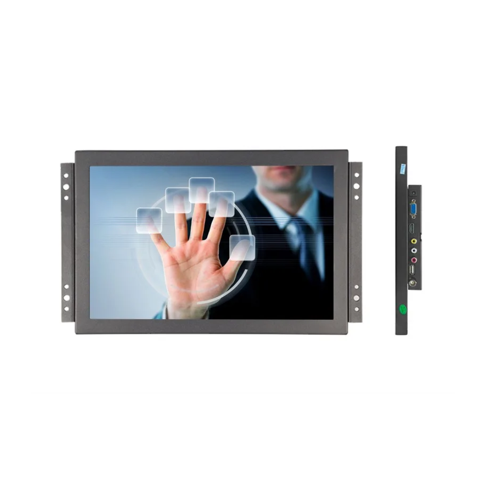 17-Inch Resistive Touch Monitor – Industrial Display with USB & HDMI Inputs