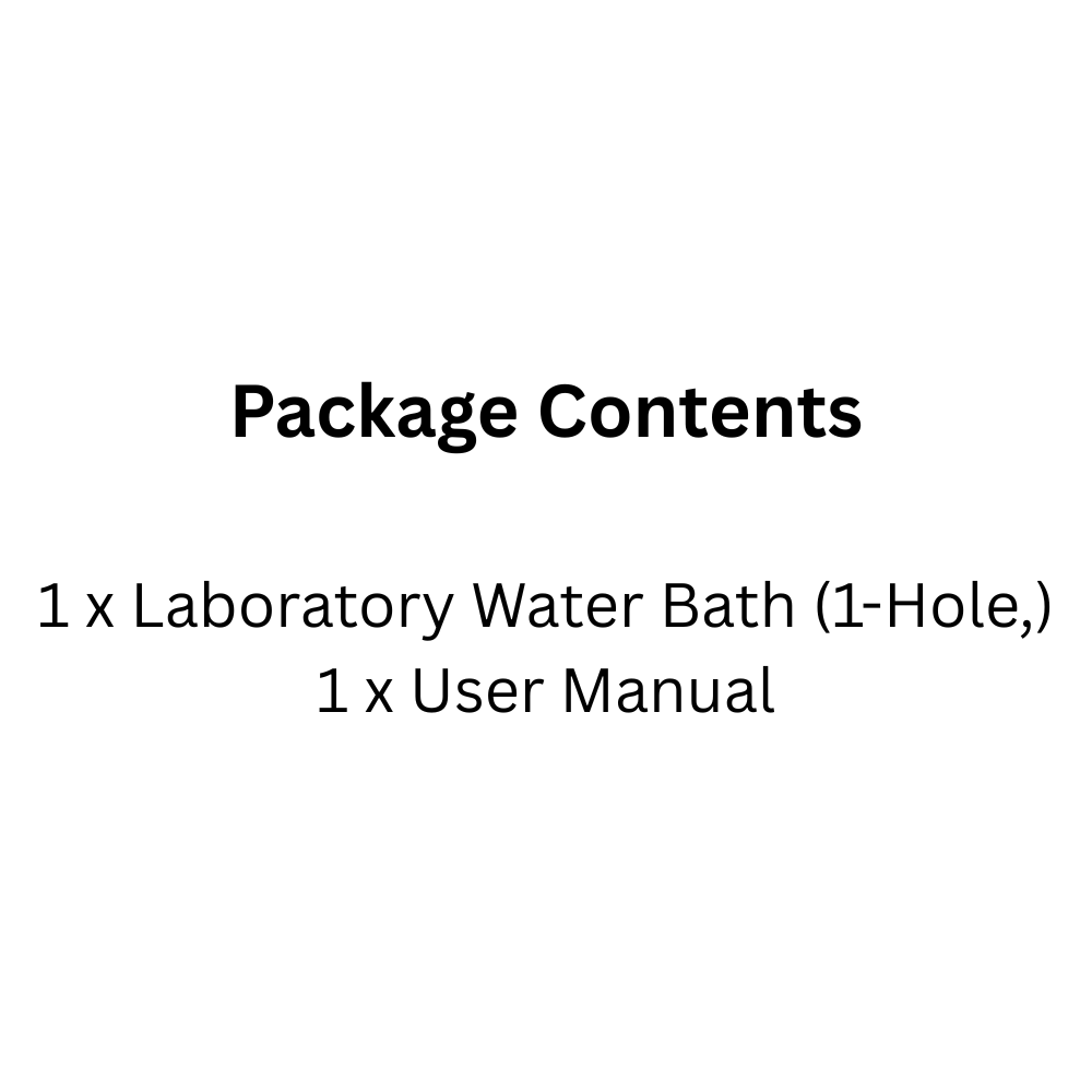 300W Digital Lab Water Bath , Single Hole, Precise Temperature Control
