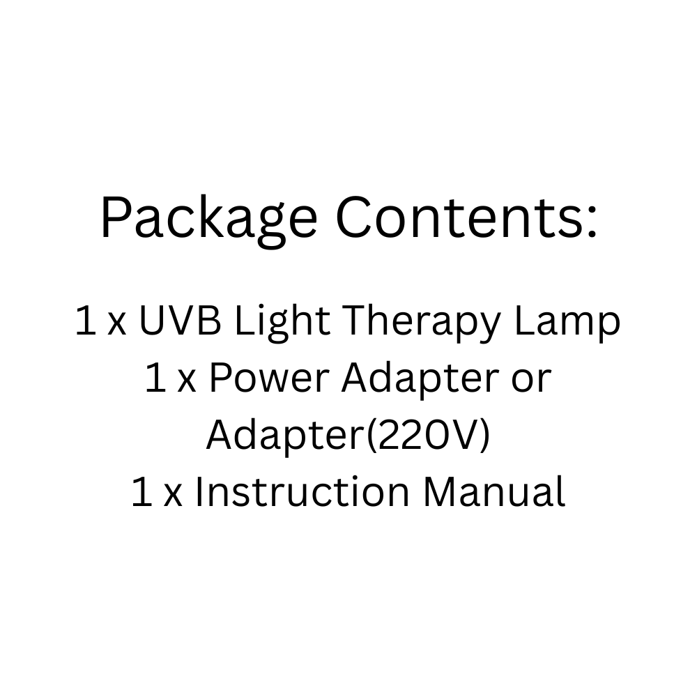 311nm UVB Phototherapy Lamp Corded Home Use Skin Treatment Light, 220V