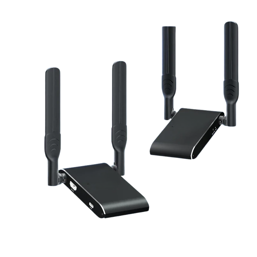 1080p Wireless HDMI Transmitter & Receiver – 500M Signal Range for Displays & Laptops