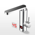 3000W Electric Instant Hot Water Tap – Tankless Faucet with Digital Temp Display for Kitchen & Bathroom