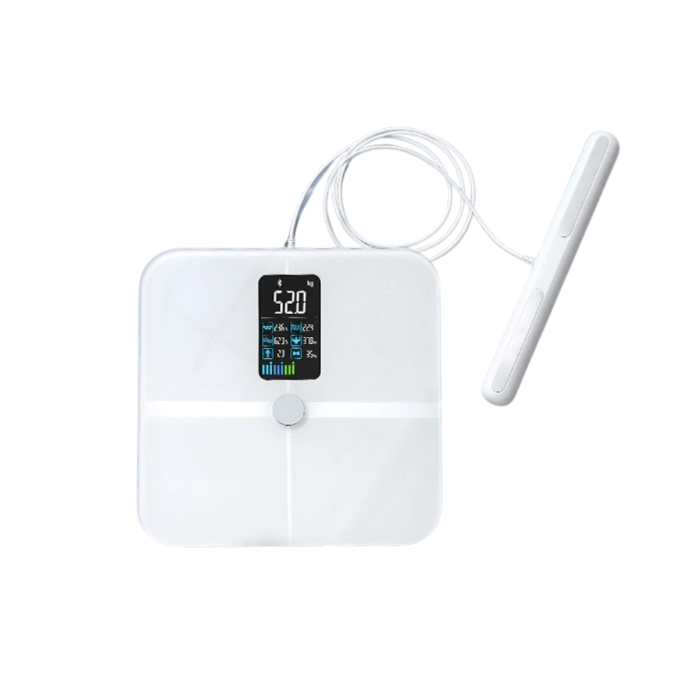 Smart Body Composition Scale – 8-Electrode Digital Bathroom Scale with Bioimpedance Tracking