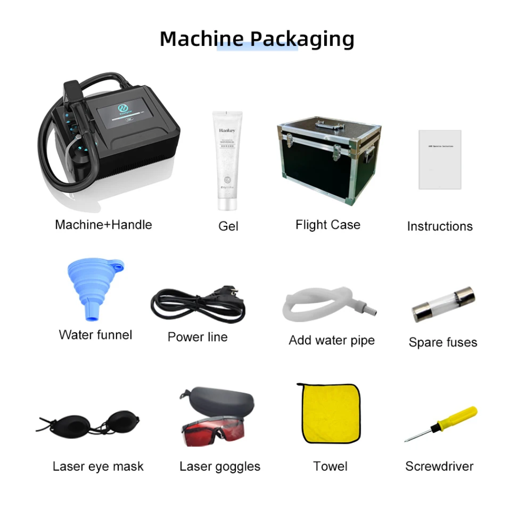 2000W 808nm Laser Hair Removal Device – Ice-Cooling, Painless, for Home or Salon Use
