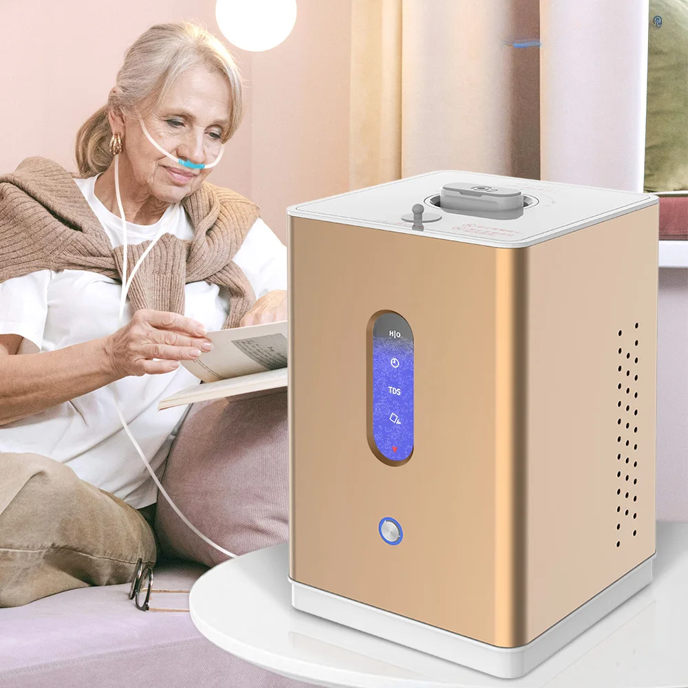 Portable Hydrogen Inhalation Machine – 150ml H₂ Generator for Home Wellness Use