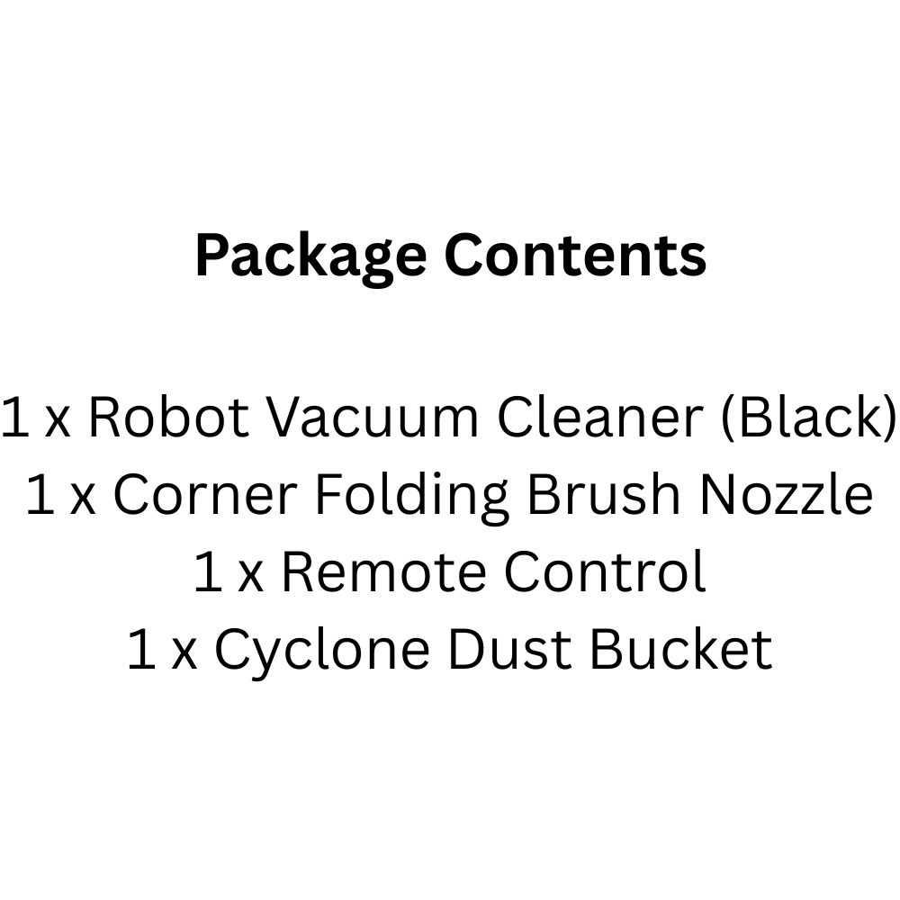 2-in-1 Robot Vacuum & Mop with Remote Control and Compact Design