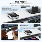 2.5" Diskless NAS Enclosure with App Access