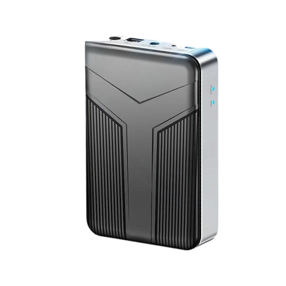2.5" Diskless NAS Enclosure with App Access