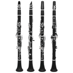 Professional 17 Key Bb Clarinet Set with Accessories Included