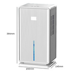 Portable Electric Dehumidifier with Anion Purification – 3L Capacity, Quiet Operation for Home & Basement
