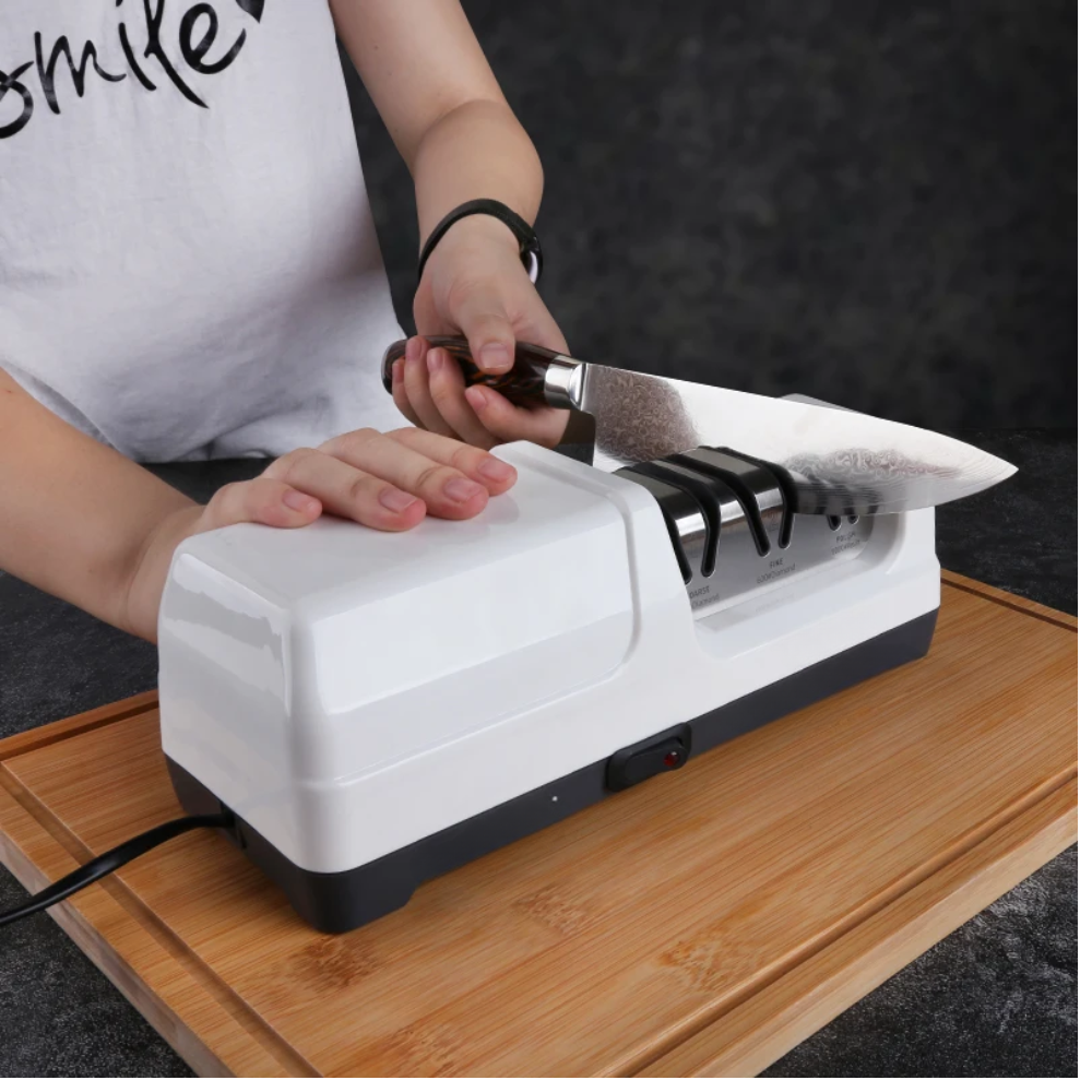 Professional Kitchen Knife Sharpener – Restore and Hone Blades Quickly