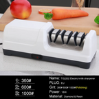 Professional Kitchen Knife Sharpener – Restore and Hone Blades Quickly