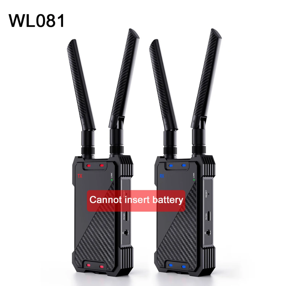 1080P 5G Wireless HDMI Extender with Ultra-Low 0.05s Latency for TV, Monitor, and Projector