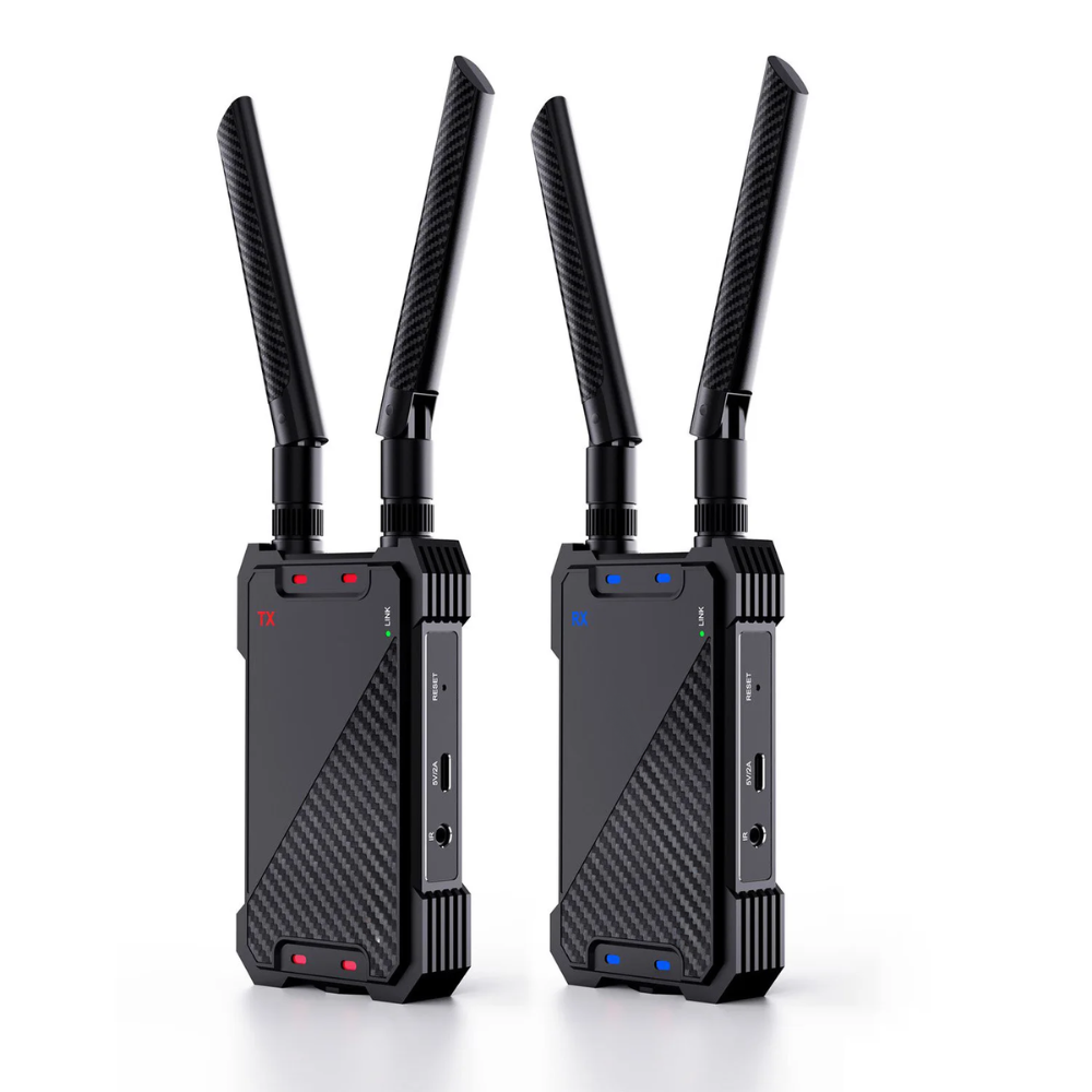 1080P 5G Wireless HDMI Extender with Ultra-Low 0.05s Latency for TV, Monitor, and Projector