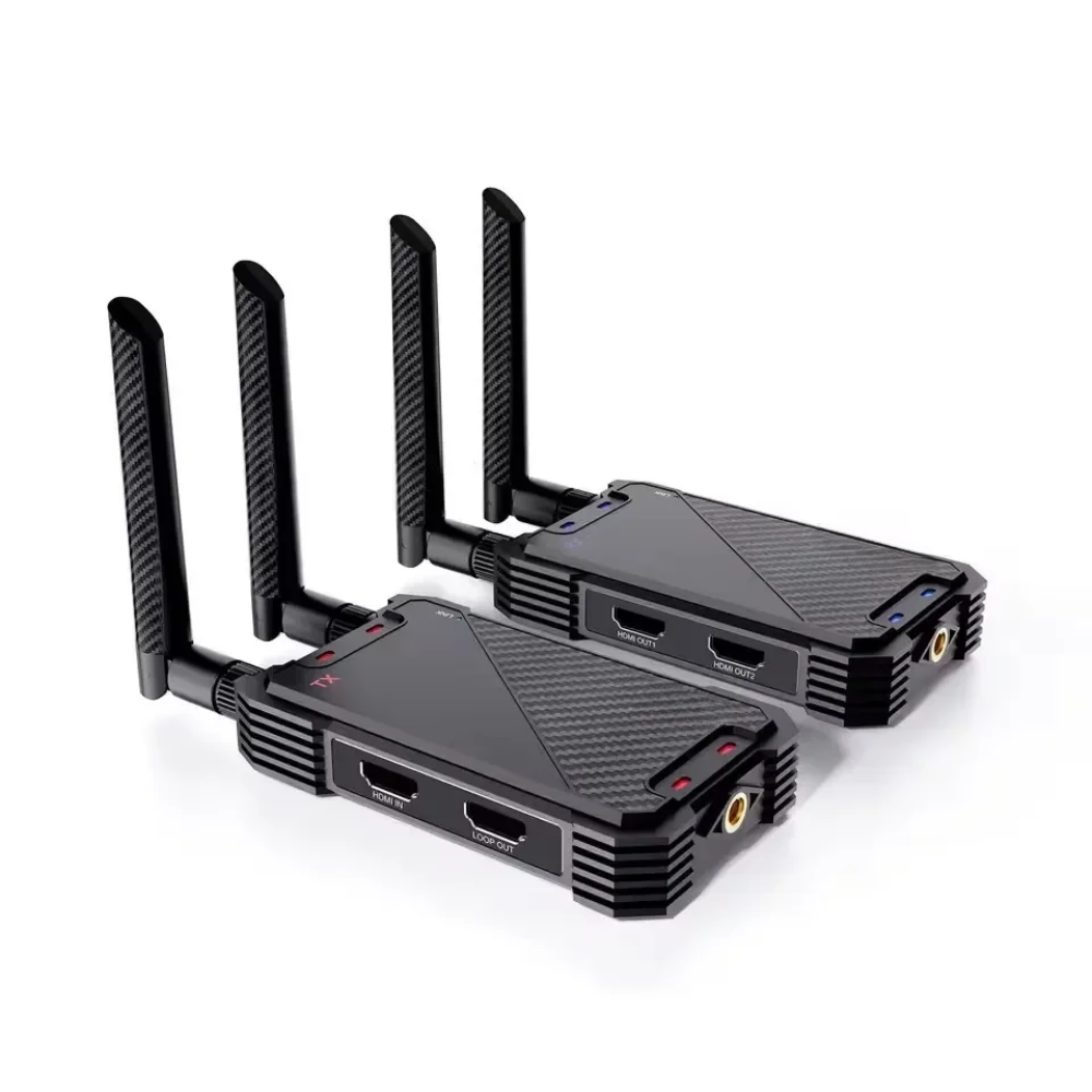 1080P 5G Wireless HDMI Extender with Ultra-Low 0.05s Latency for TV, Monitor, and Projector