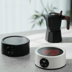 Portable Electric Coffee Stove with 800W for Home or Travel Brewing