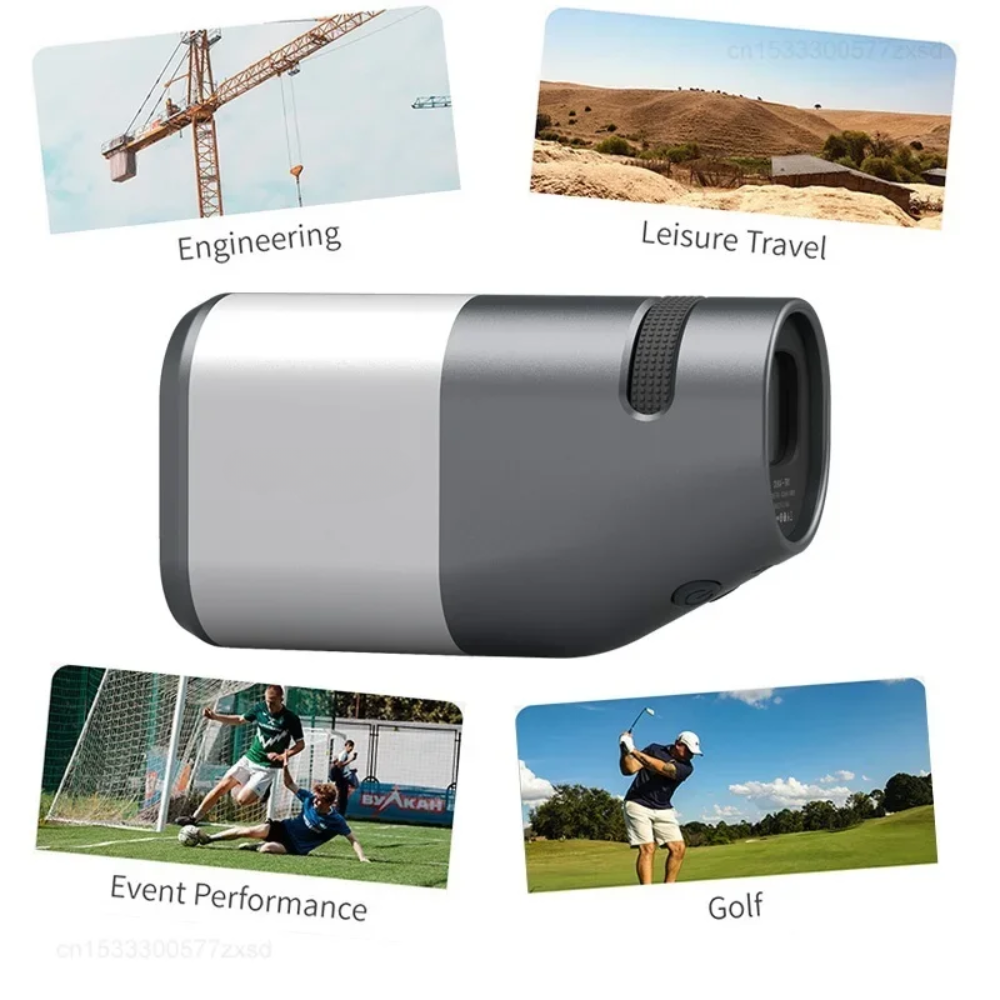 Rechargeable Laser Distance Meter Telescope with 800m Range for Sports & Travel