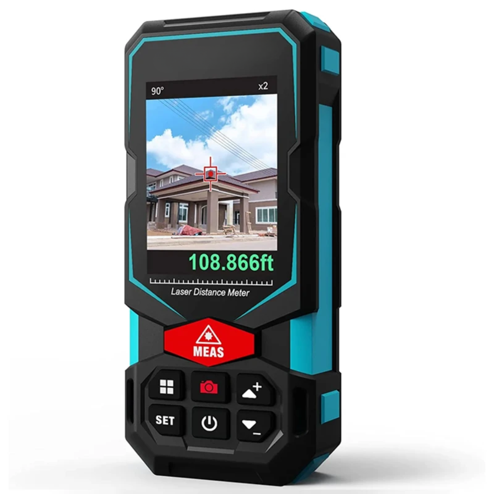 Laser Distance Meter 100m with Camera, Bluetooth & App Connectivity for Outdoor Measuring