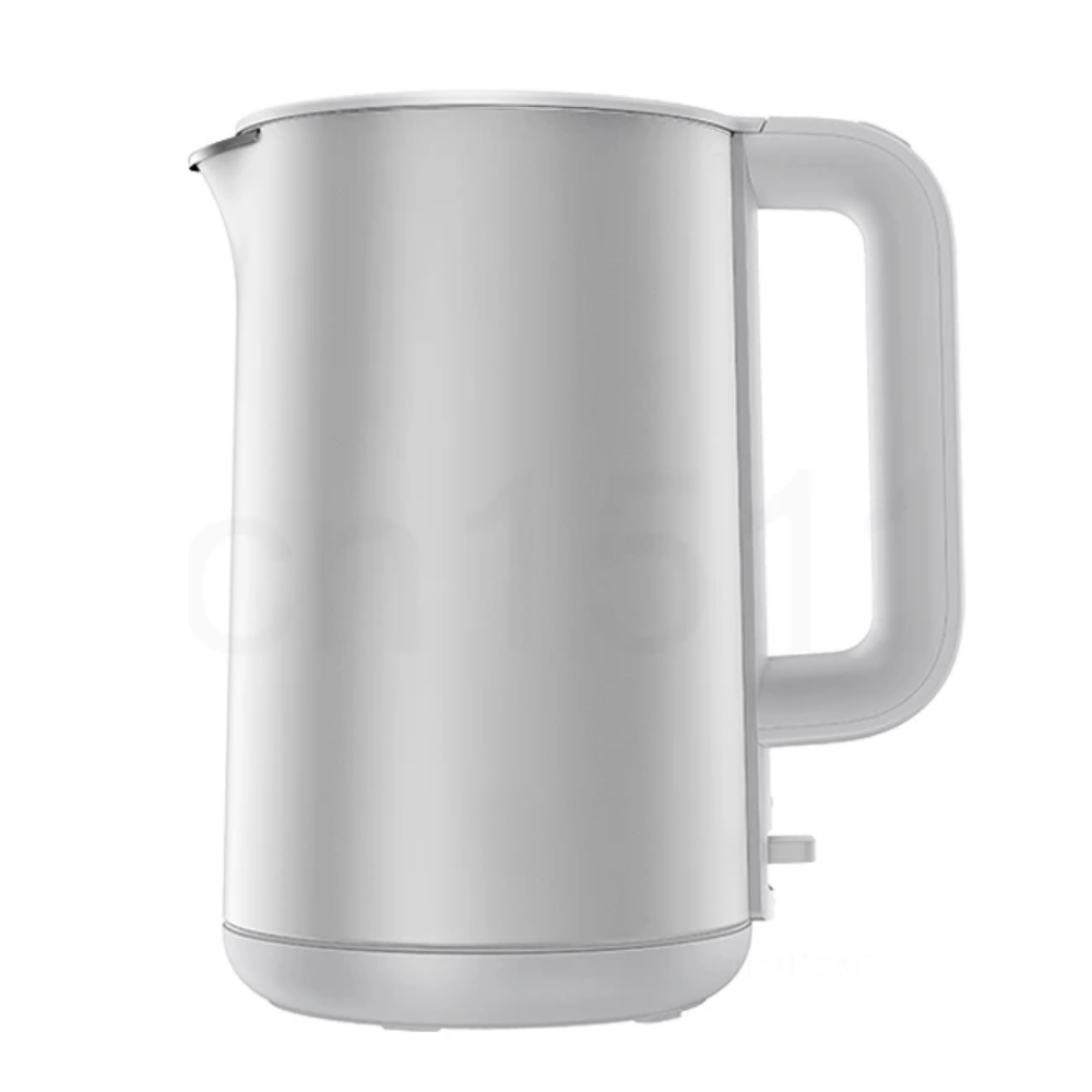1.7L Electric Kettle with Double Wall, 1800W Fast Boil & 4 Safety Protections
