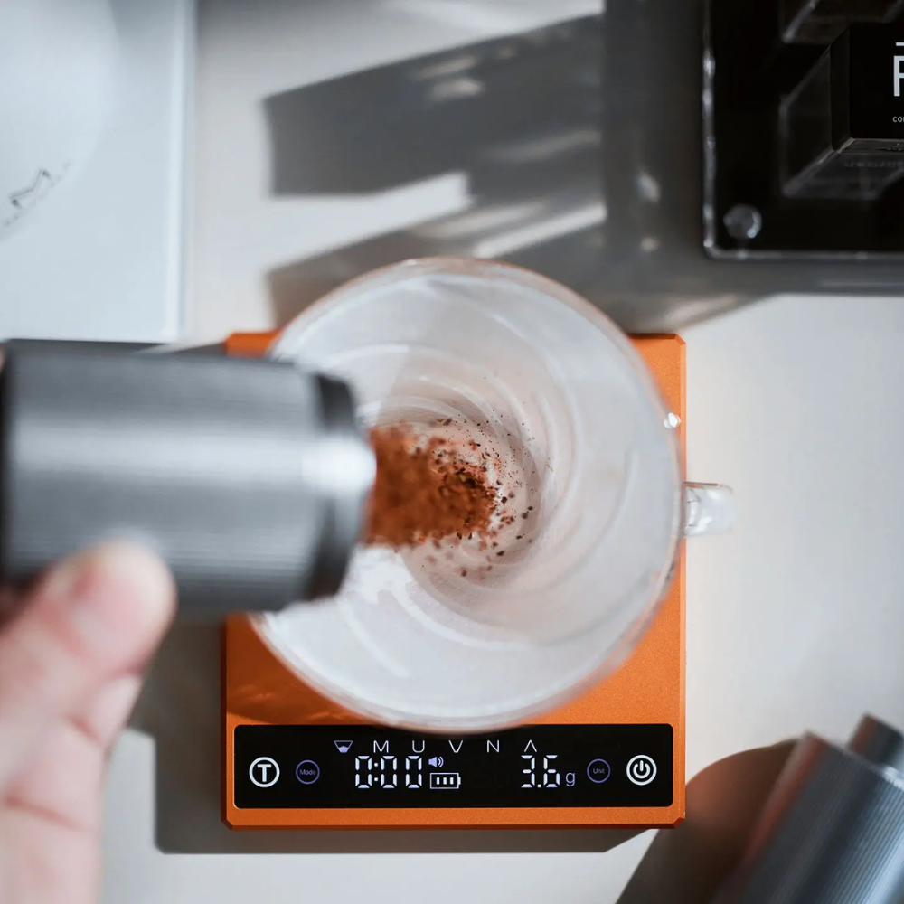 Smart Coffee Scale with 0.1g Precision for Home Barista & Espresso