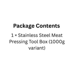 1000g Stainless Steel Ham Press Tool for Bacon, Sandwich Meat