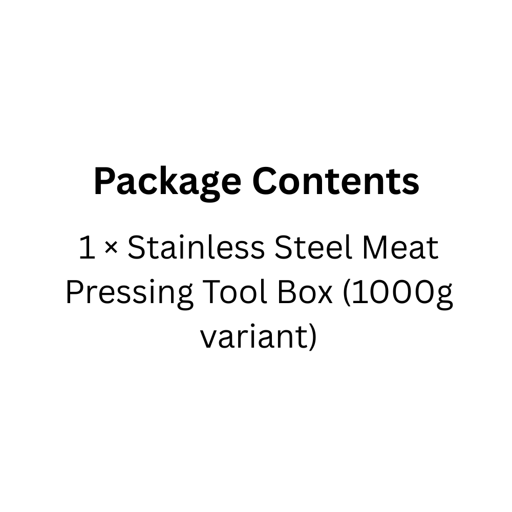 1000g Stainless Steel Ham Press Tool for Bacon, Sandwich Meat