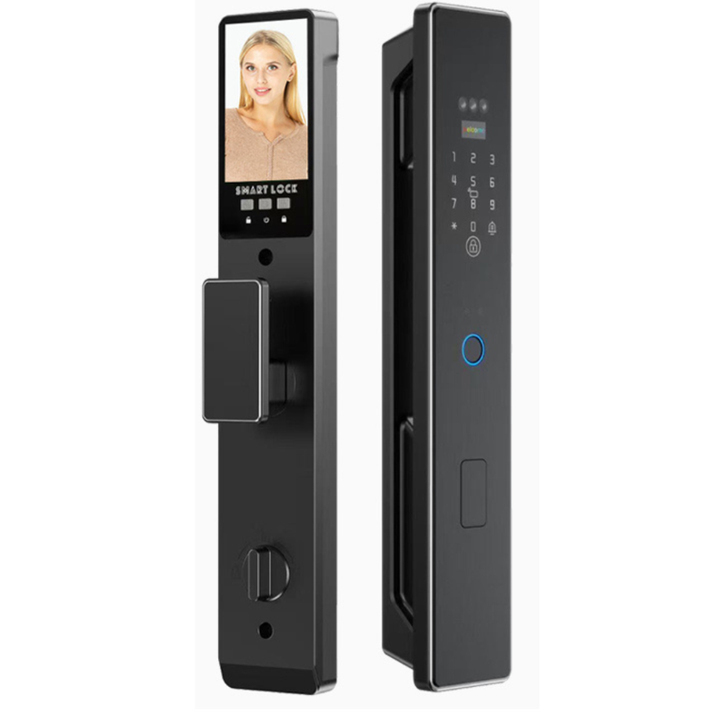 Digital Smart Door Lock with Fingerprint, PIN Keypad and Video Intercom