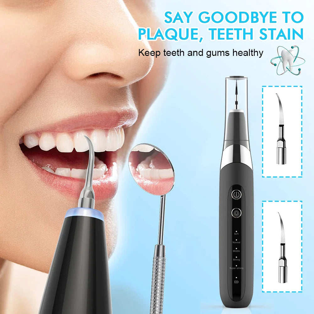 Rechargeable Dental Calculus Remover Teeth Cleaning Device