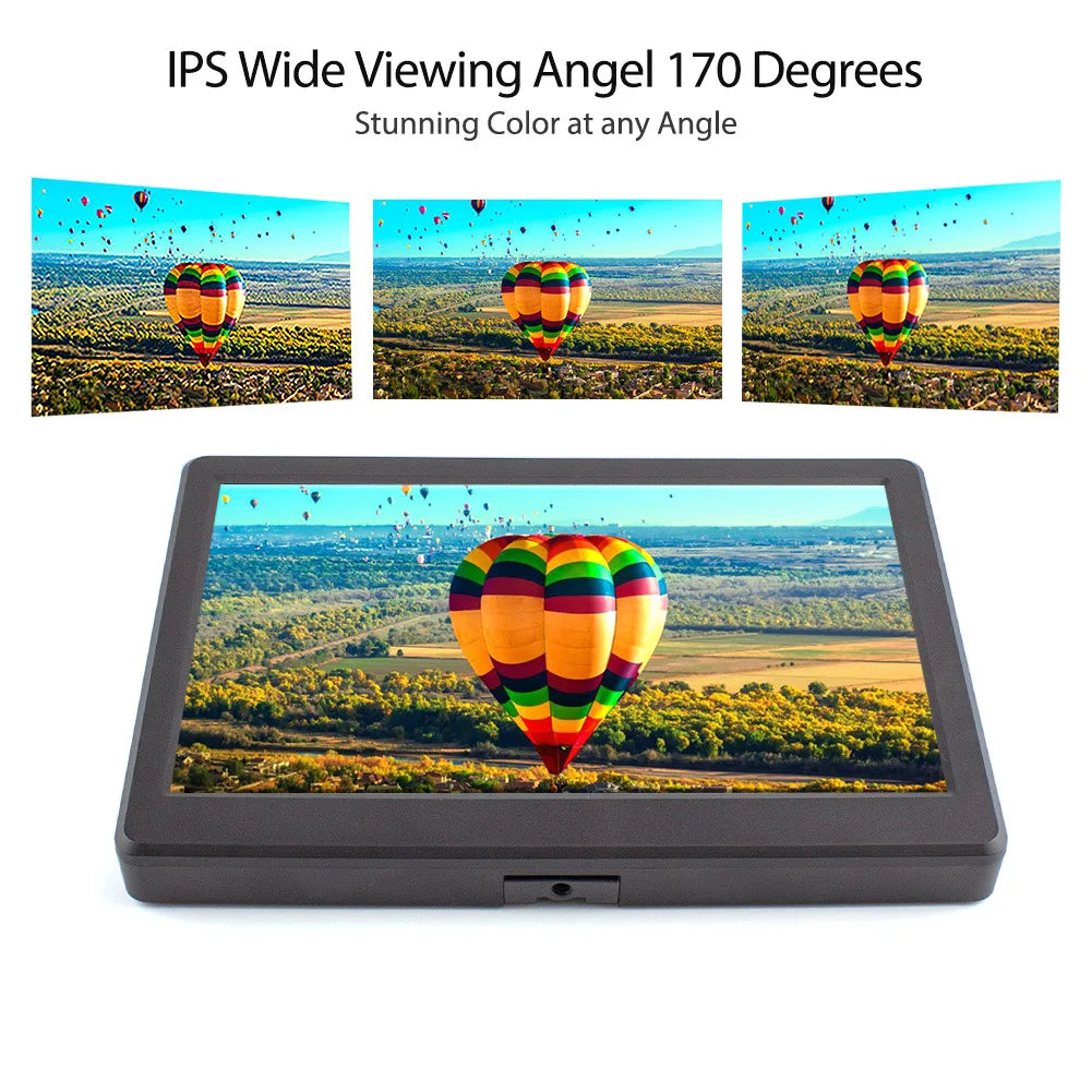 10.1" 2K IPS Portable Monitor with Touchscreen, HDMI & Type-C