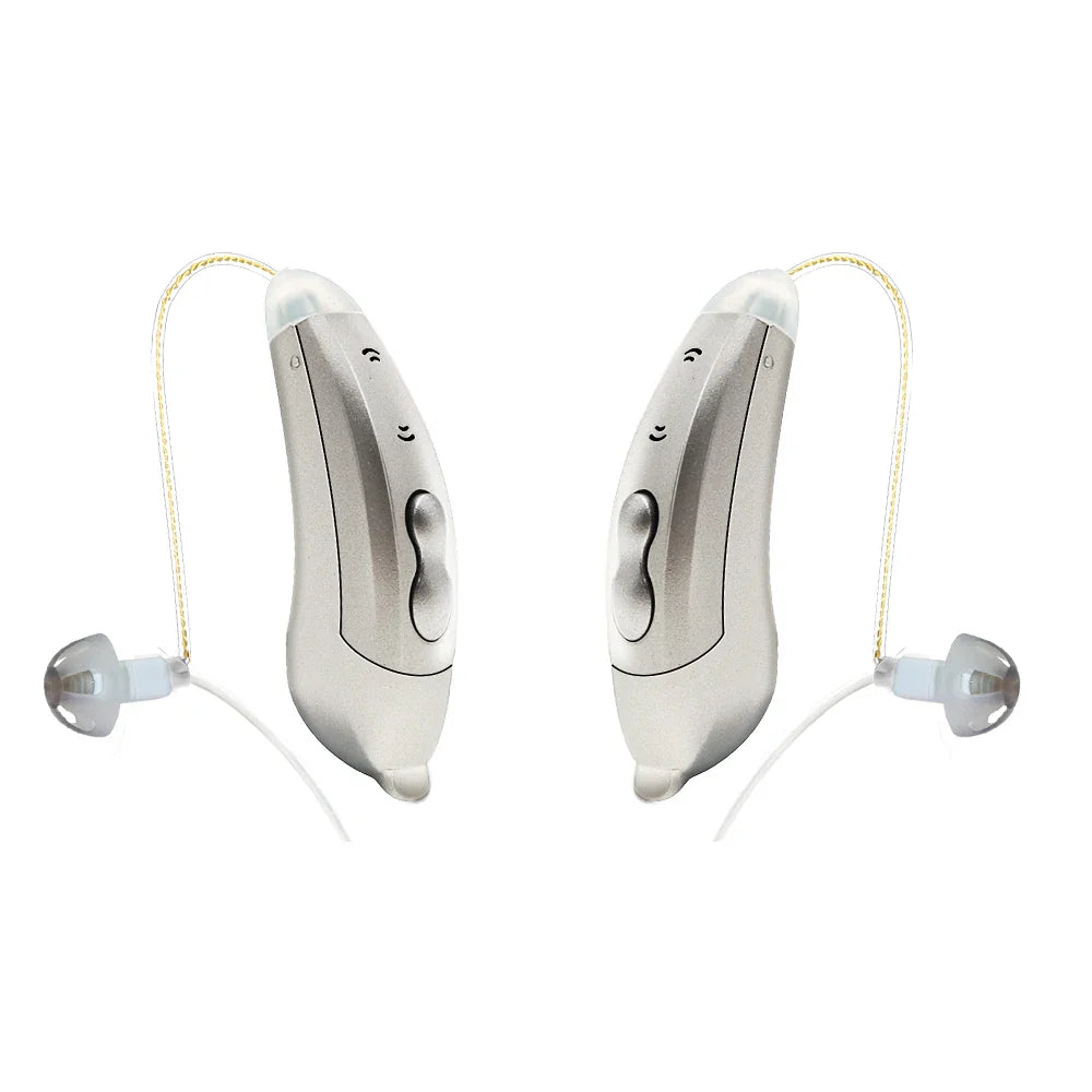 Invisible 10-Channel Hearing Aids – App-Controlled, SF101-Pearl-Pair