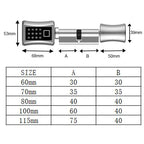 Biometric Electronic Door Lock with PIN Code & Fingerprint Access