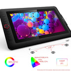 13.3" Drawing Tablet Monitor with Tilt and Stylus