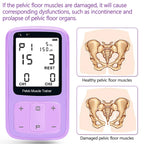 2-Channel Pelvic Muscle Trainer with 15 Modes for Kegel & Incontinence Therapy