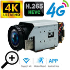 10x Zoom 4K 8MP IP Camera with Motion Alerts and SD Support