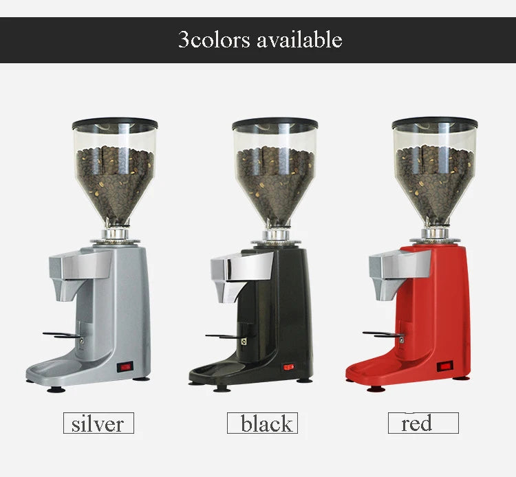 1L Professional Coffee Grinder with Flat Burr and Display