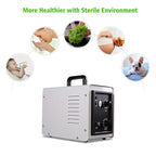 0.5-5G/H Ceramic Tube Ozone Machine with Timer for Home, Office, and Water Treatment