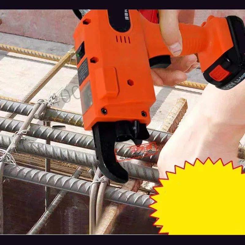 12V Cordless Rebar Tying Machine with Lithium Battery