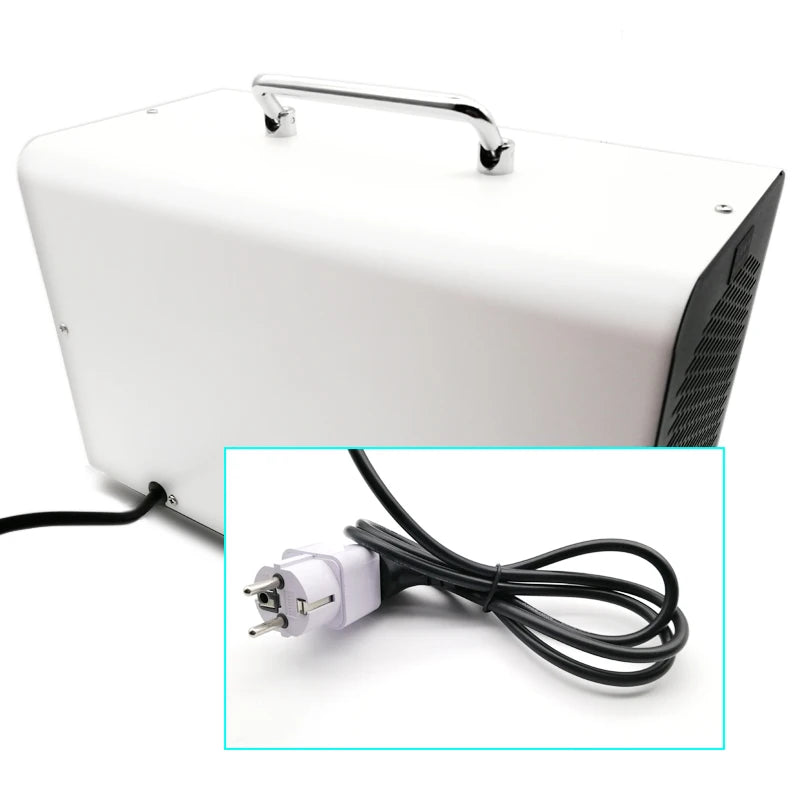 Portable Home Ozone Air Purifier with Ceramic Plate and Timer – Quick Sterilization for Large Rooms