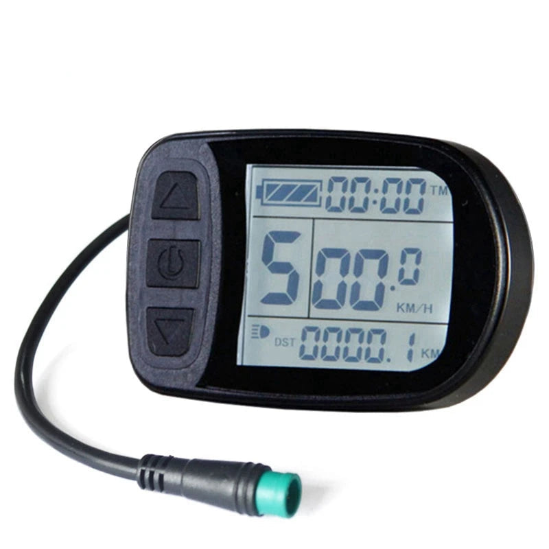 Electric Scooter Conversion Kit with Brushless Controller LCD Screen and Accessories