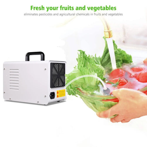 0.5-5G/H Ceramic Tube Ozone Machine with Timer for Home, Office, and Water Treatment