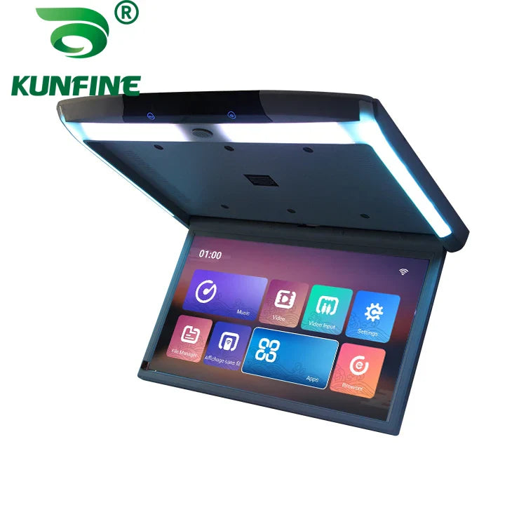 15.6" Flip Down Android Roof Monitor with HDMI & WiFi